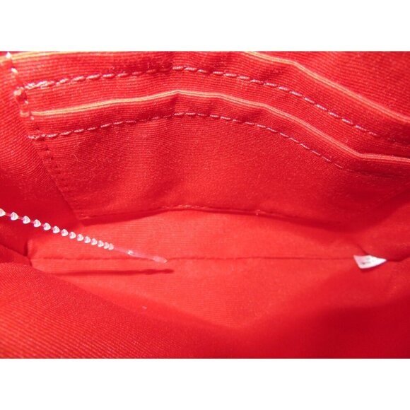 COACH Corner Zip Wristlet Miami Red Rose Print 4 X 6 - Picture 8 of 13